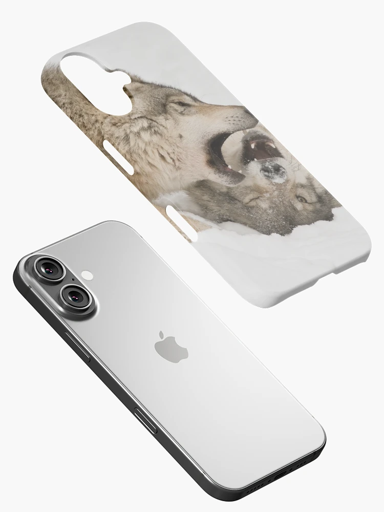 Thumbnail 2 of 4, iPhone Case, Timber Wolves designed and sold by WolvesOnly.