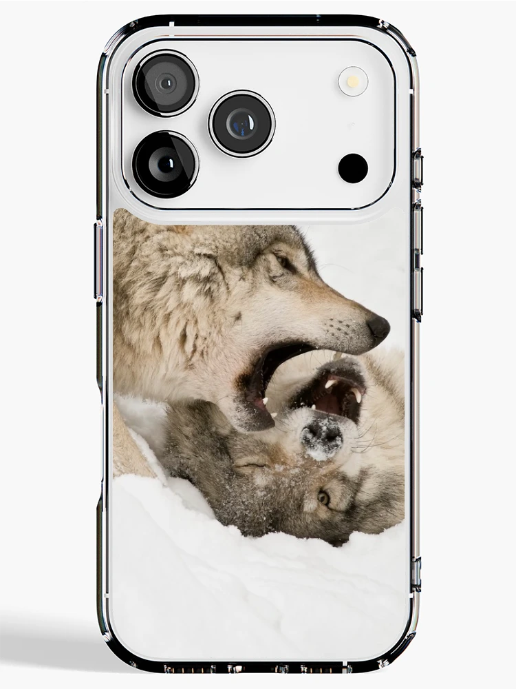 Thumbnail 1 of 5, iPhone Case, Timber Wolves designed and sold by WolvesOnly.