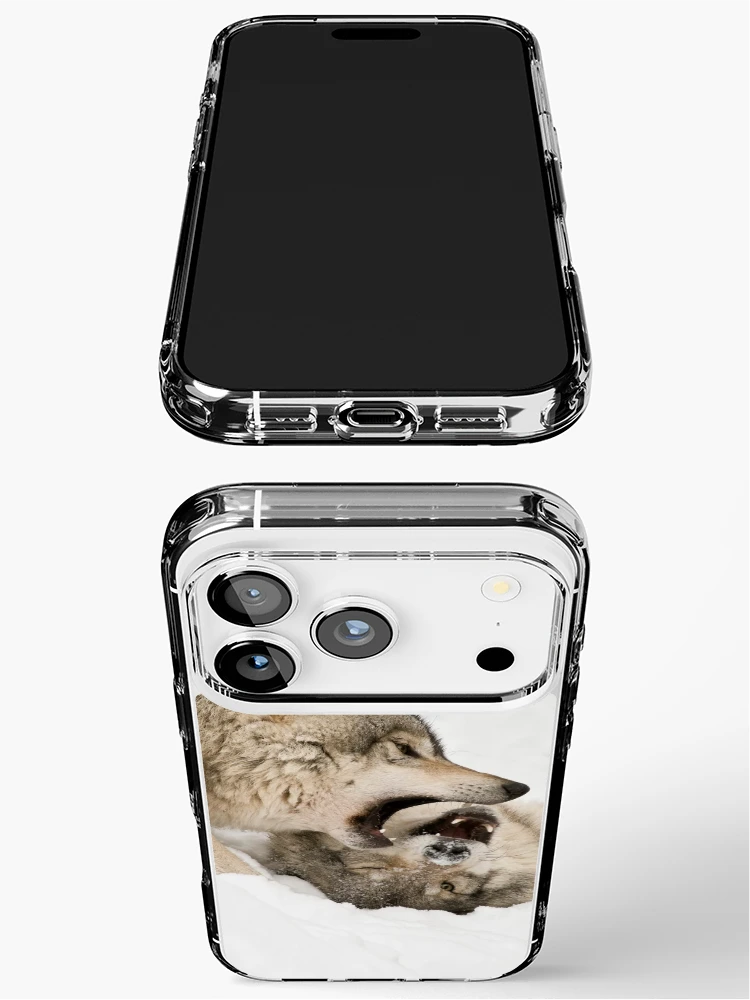 Thumbnail 3 of 5, iPhone Case, Timber Wolves designed and sold by WolvesOnly.
