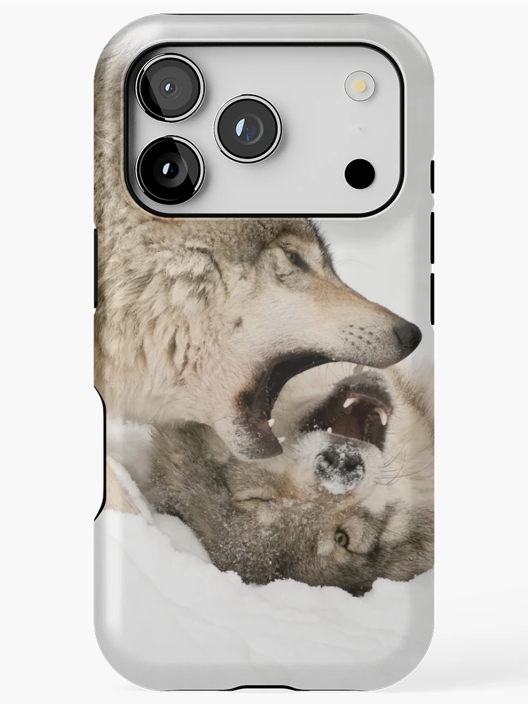 Thumbnail 1 of 4, iPhone Case, Timber Wolves designed and sold by WolvesOnly.