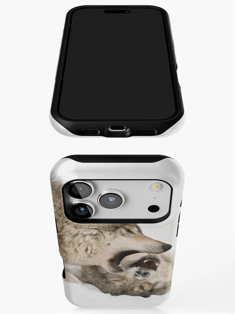 Thumbnail 3 of 4, iPhone Case, Timber Wolves designed and sold by WolvesOnly.