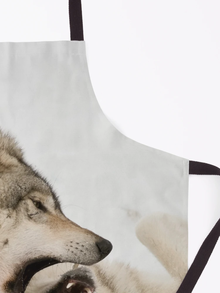 Thumbnail 3 of 6, Apron, Timber Wolves designed and sold by WolvesOnly.