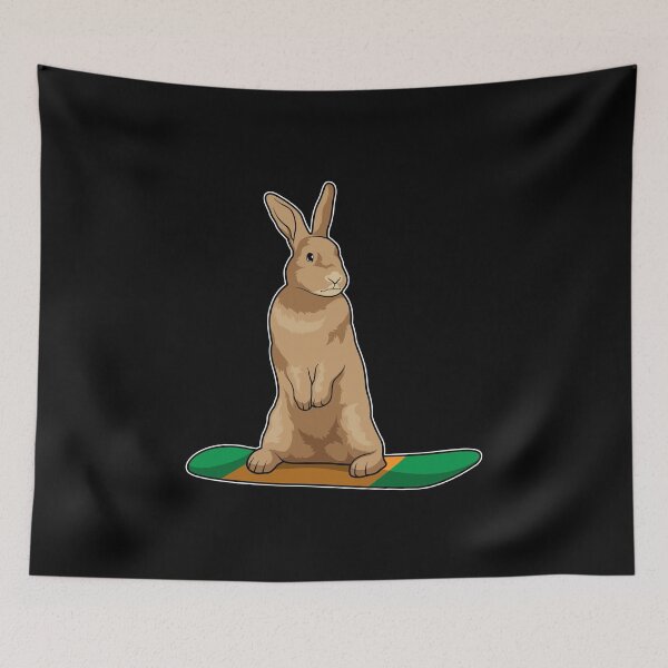 Item preview, Rabbit Snowboarder Snowboard designed and sold by Snabdesign84.