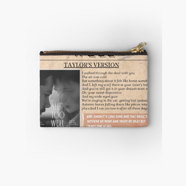 Item preview, All Too Well - Taylor's version  designed and sold by infazbdeen.