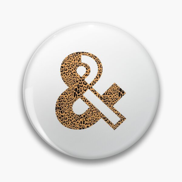 Item preview, Haute Leopard Stylish Ampersand With Rich Leopard Print designed and sold by HauteLeopard.