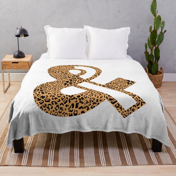 Item preview, Haute Leopard Stylish Ampersand With Rich Leopard Print designed and sold by HauteLeopard.