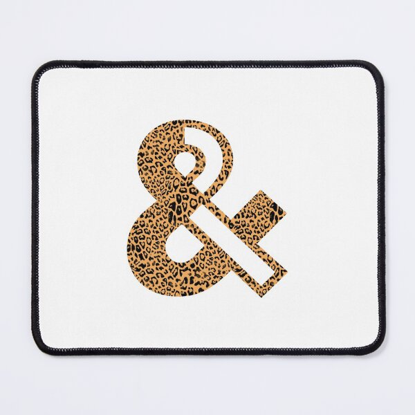 Item preview, Haute Leopard Stylish Ampersand With Rich Leopard Print designed and sold by HauteLeopard.
