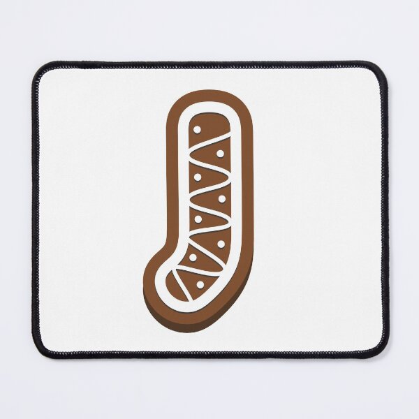 Item preview, Gingerbread letter J Christmas monogram Winter Holidays initial J designed and sold by KateBilous.