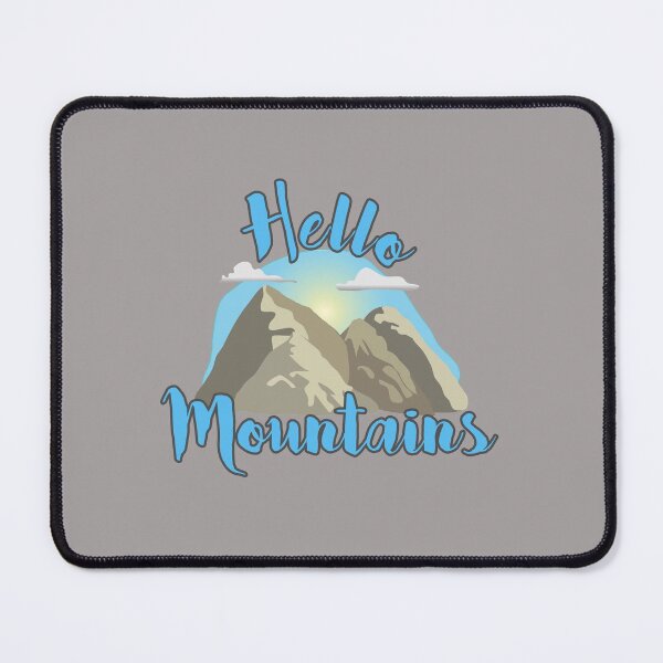 Item preview, Hello Mountains Blue Sky Design designed and sold by Angela Mello.