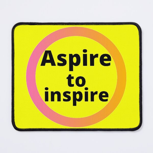 Item preview, Aspire to inspire  designed and sold by NewCoolWest.