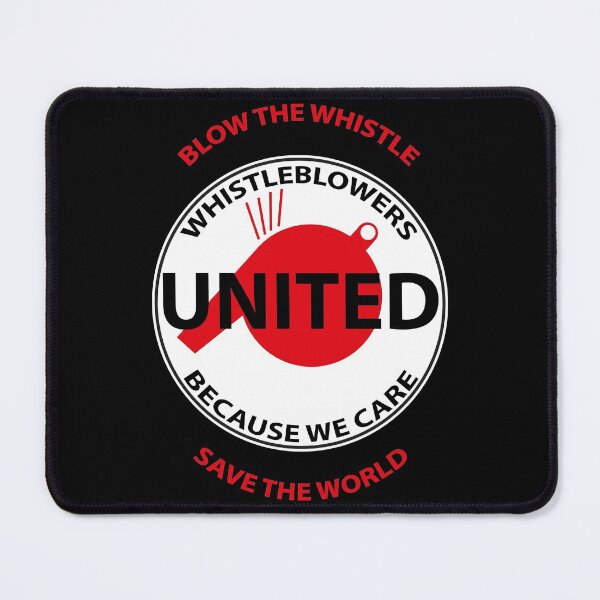 Item preview, Whistleblower United badge designed and sold by Exilant.