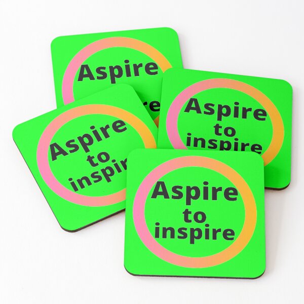 Item preview, Aspire to inspire  designed and sold by NewCoolWest.