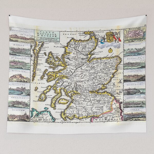 Item preview, Map of Scotland - Geographicus Ecosse ratelband - 1747 designed and sold by paulrommer.