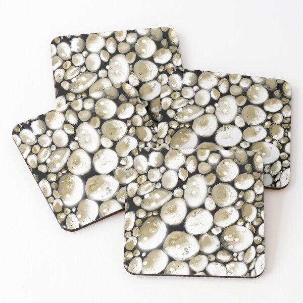 Item preview, Acrylic Painting Beach Rocks designed and sold by Layla Art.