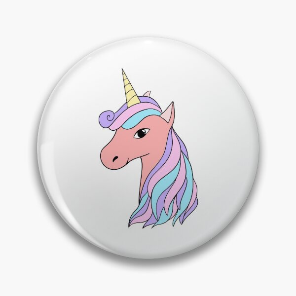 Item preview, Colorful unicorn portrait. Rainbow unicorn. designed and sold by SolArt88.