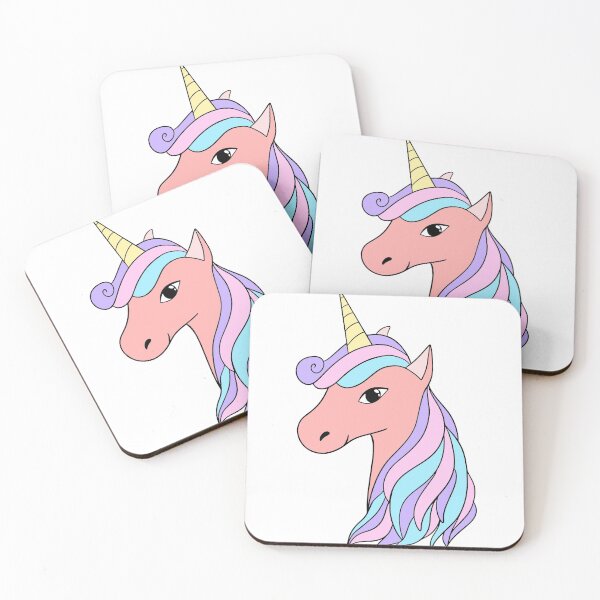 Item preview, Colorful unicorn portrait. Rainbow unicorn. designed and sold by SolArt88.