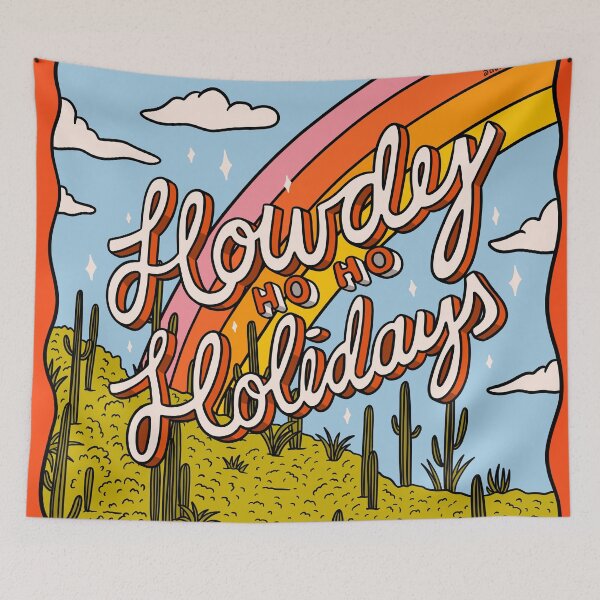 Item preview, Howdy Ho Ho Holidays designed and sold by doodlebymeg.