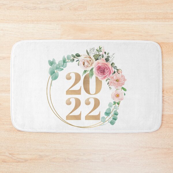 Aperçu de l'œuvre Aquarelle Floral 2022 Year Planner Et Bullet Journal créée et vendue par Designs By YL.