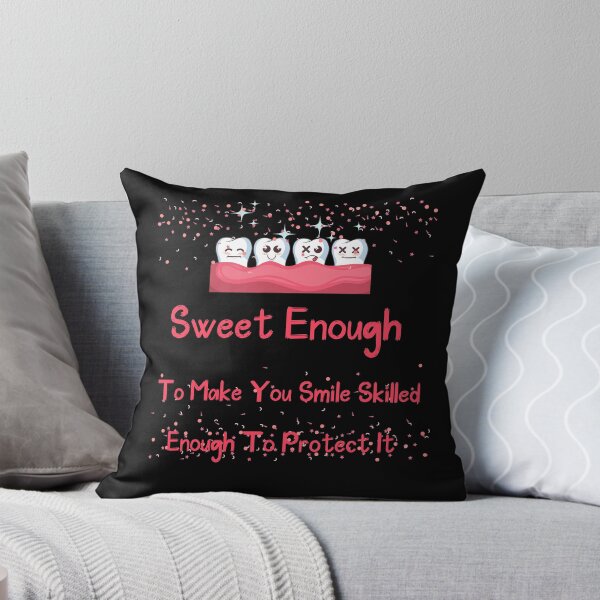 Item preview, Sweet Enough To Make You Smile Skilled Enough To Protect It  designed and sold by laamriya974.