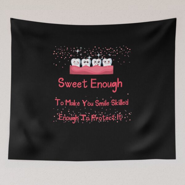 Item preview, Sweet Enough To Make You Smile Skilled Enough To Protect It  designed and sold by laamriya974.
