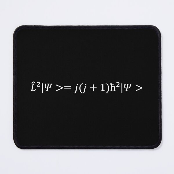 Item preview, squared angular momentum operator eigenvalue dark version designed and sold by NoetherSym.