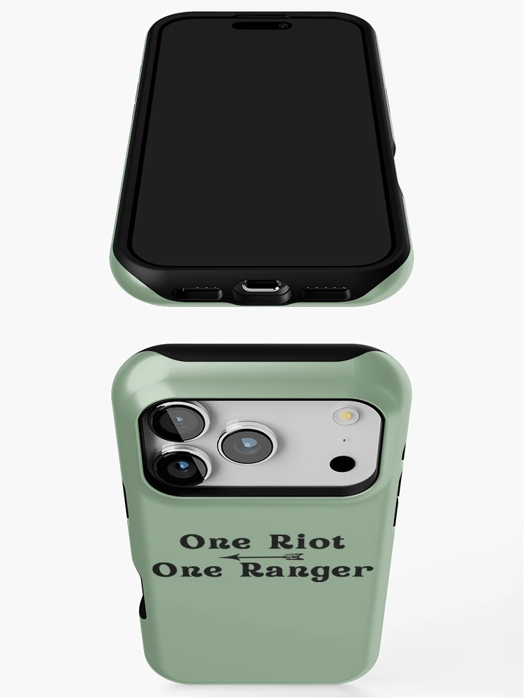Thumbnail 3 of 4, iPhone Case, One Riot, One Ranger designed and sold by Reecethebeast.