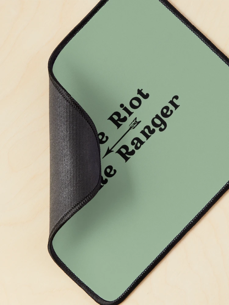 Thumbnail 2 of 5, Mouse Pad, One Riot, One Ranger designed and sold by Reecethebeast.