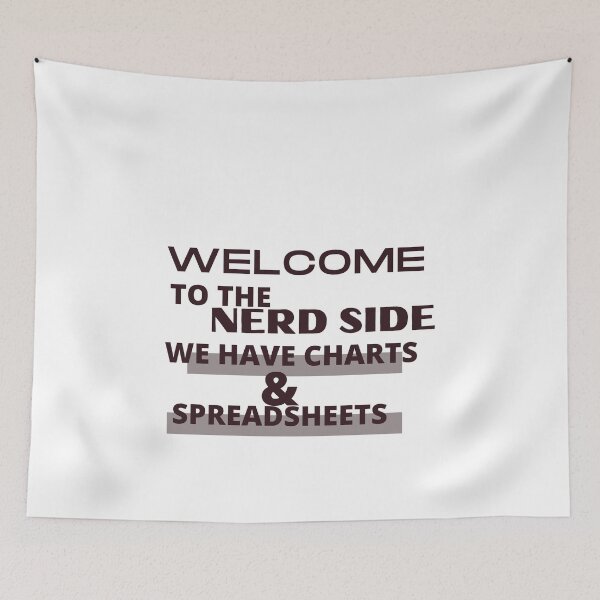 Item preview, Welcome to the nerd side - Funny -Unique -Gift for stock market, crypto, options trader, forex traders and day traders  designed and sold by TradingTeesKids.