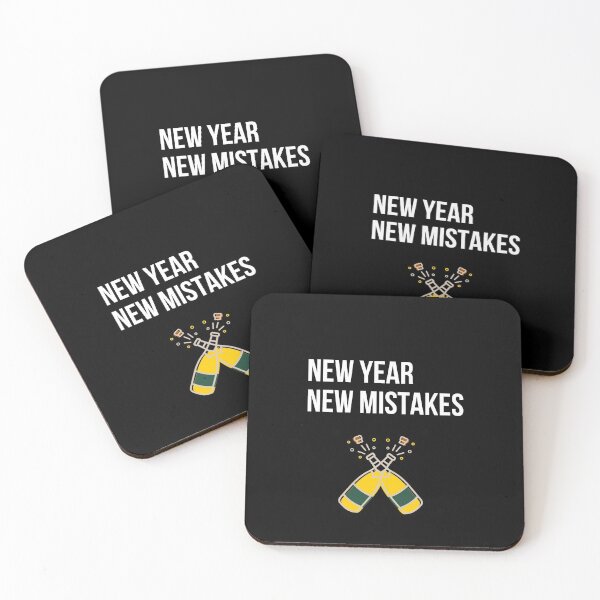 Item preview, New Year New Mistakes designed and sold by TextToTee.