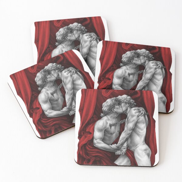 Item preview, La Fraternité des Peuples in red - Enjoltaire  designed and sold by AnthonydrunkART.