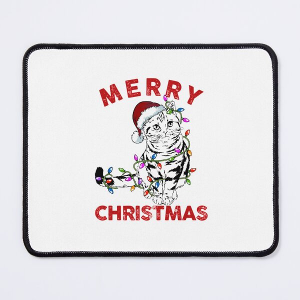 Item preview, Cat Christmas T-ShirtCat Christmas Lights Shirt Funny Cat Lover Xmas Gift designed and sold by EvansCoppin.