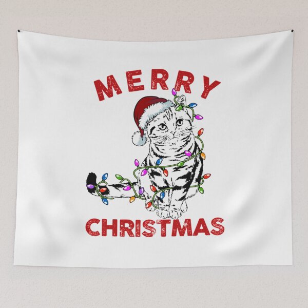 Item preview, Cat Christmas T-ShirtCat Christmas Lights Shirt Funny Cat Lover Xmas Gift designed and sold by EvansCoppin.