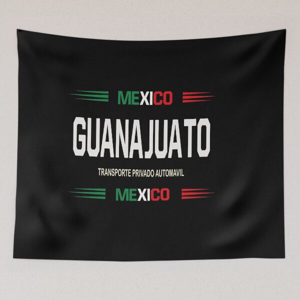 Artikelvorschau, Guanajuato Nummernschild Mexiko T-Shirt entworfen und verkauft von َART LOVERS ★★★★★.