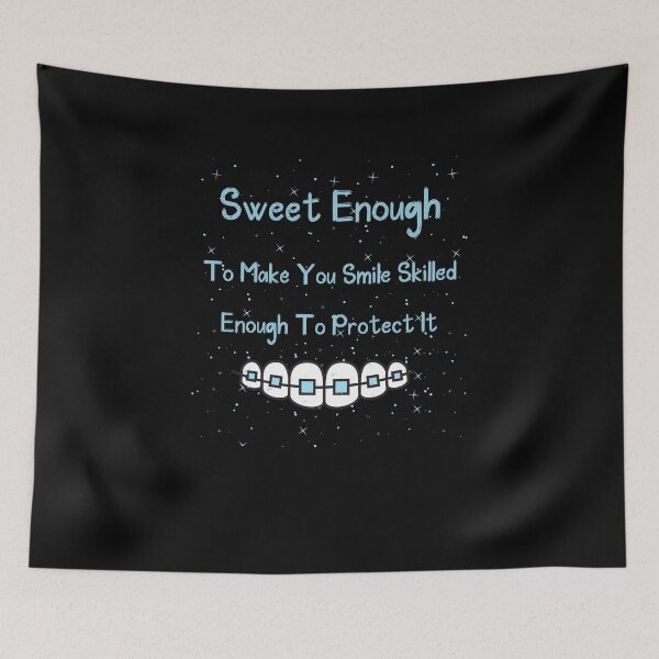 Item preview, Sweet Enough To Make You Smile Skilled Enough To Protect It  designed and sold by laamriya974.