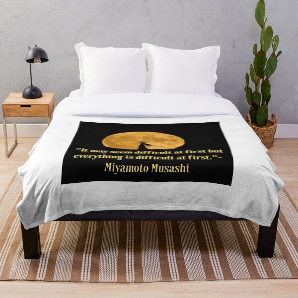 Item preview, Miyamoto Mushashi- The Way Forward designed and sold by TheWallFlowersofCypress.