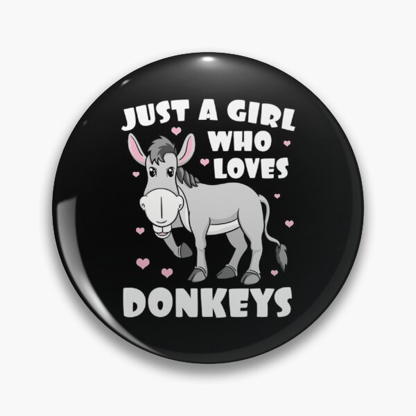Item preview, Farmer Humor T-ShirtFarmer Girl Loves Donkey designed and sold by EvansCoppin.