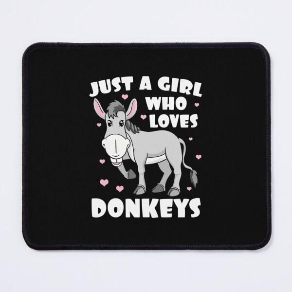 Item preview, Farmer Humor T-ShirtFarmer Girl Loves Donkey designed and sold by EvansCoppin.