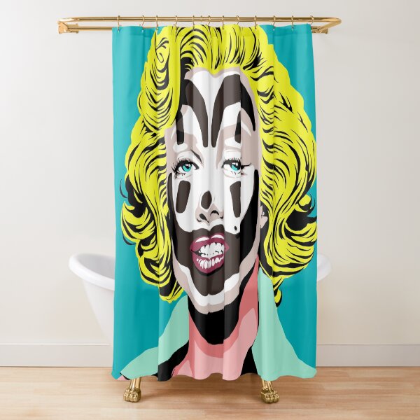 Insane Clown selling Posse Fabric Shower Curtain