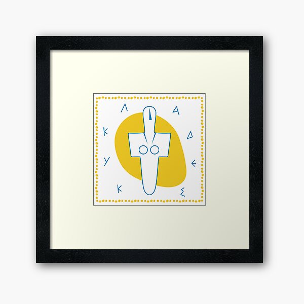 Item preview, Cycladic ancient statue designed and sold by LilianGrfld.