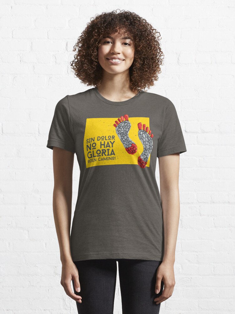 Sin Dolor No Hay Gloria Yellow Essential T-Shirt for Sale by Caminovi |  Redbubble