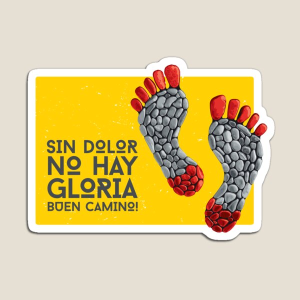 Artikel-Vorschau von Sin Dolor No Hay Gloria Gelb, designt und verkauft von Caminovi.