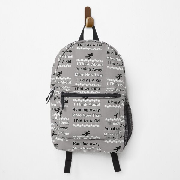 Item preview, I Think About Running Away More Now Than As A Kid Design designed and sold by Angela Mello.