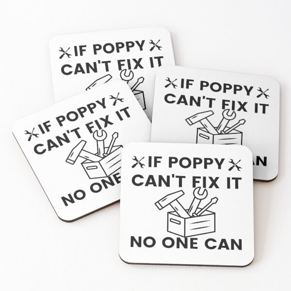 Item preview, If Poppy Can't Fix It, No One Can - Funny Grandpa designed and sold by Artystico  ⭐⭐⭐⭐⭐.