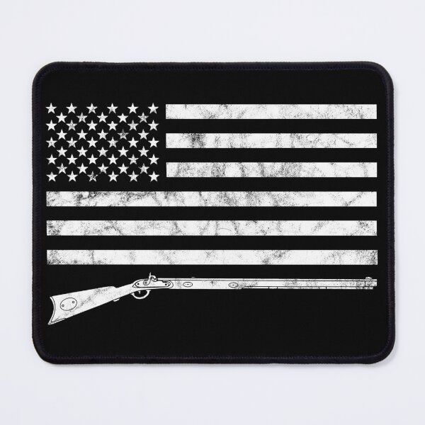 Item preview, Muzzleloader Black Powder American Flag designed and sold by Huhnerdieb Apparel.