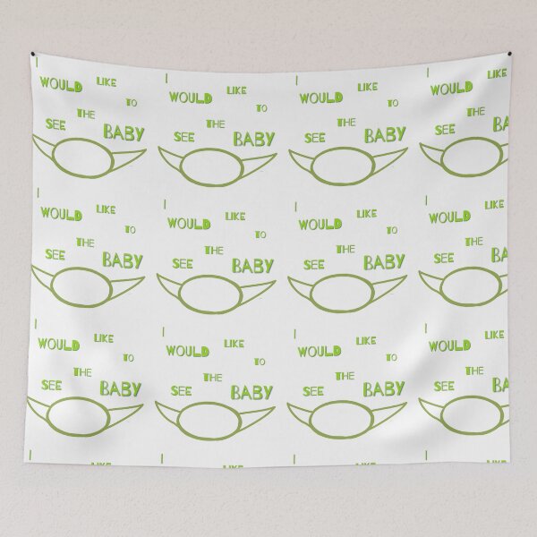 Artikelvorschau, Ich möchte das Baby sehen entworfen und verkauft von JadeEye.