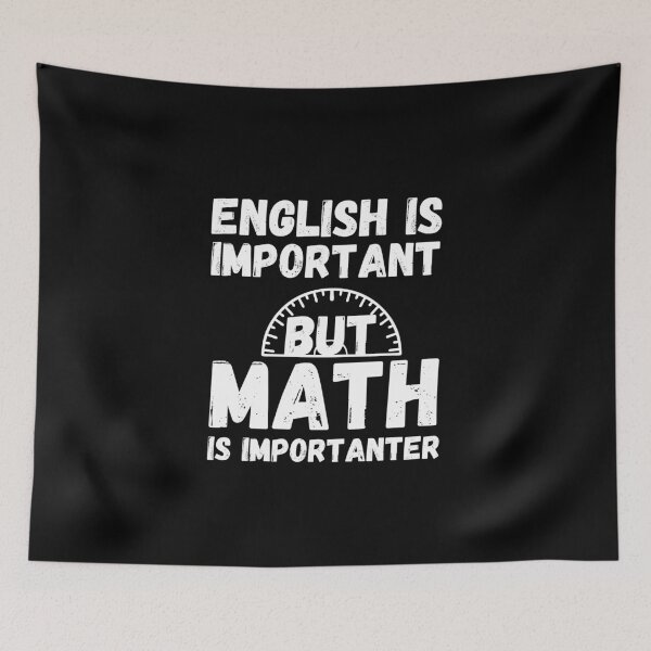 Item preview, English Is Important But Math Is Importanter designed and sold by AmeliaStore1.