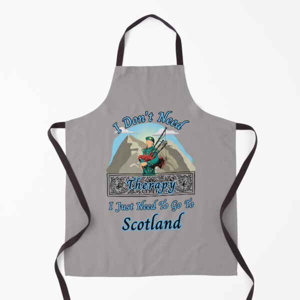 Item preview, I Don't Need To Go To Therapy I Just Need To Go To Scotland Design designed and sold by Angela Mello.