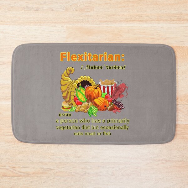 Item preview, Flexitarian Cornucopia Vegetables Burger Chicken Design designed and sold by Angela Mello.