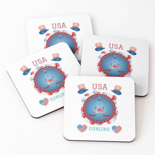 Item preview, Usa Curling T-ShirtUSA Curling designed and sold by EvansCoppin.