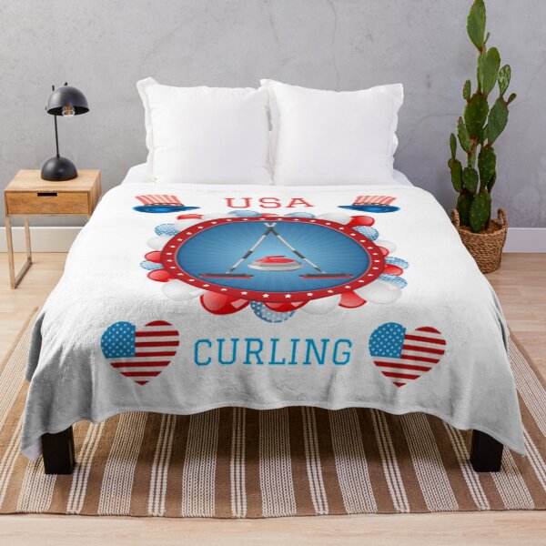 Item preview, Usa Curling T-ShirtUSA Curling designed and sold by EvansCoppin.